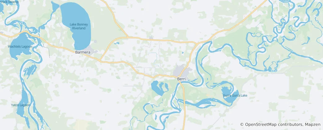 Map of Murray River National Park