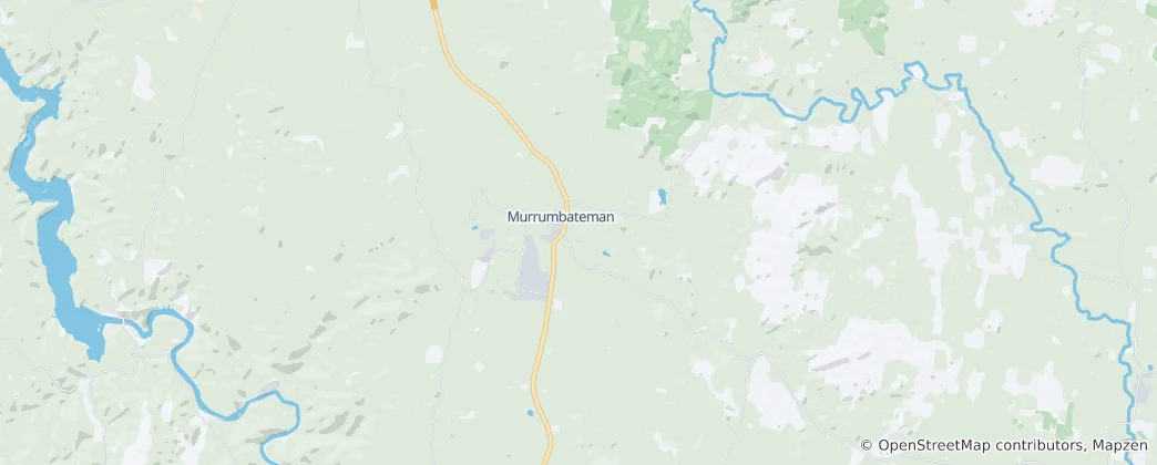 Mapa Murrumbateman