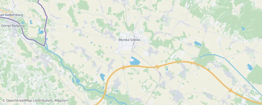 Murska Sobota — Mapa
