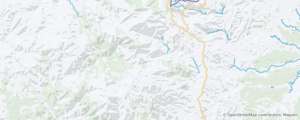 Mapa Mutis Timau National Park