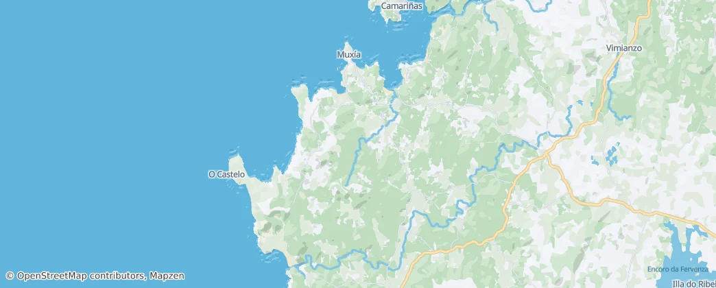 Muxía — Mapa