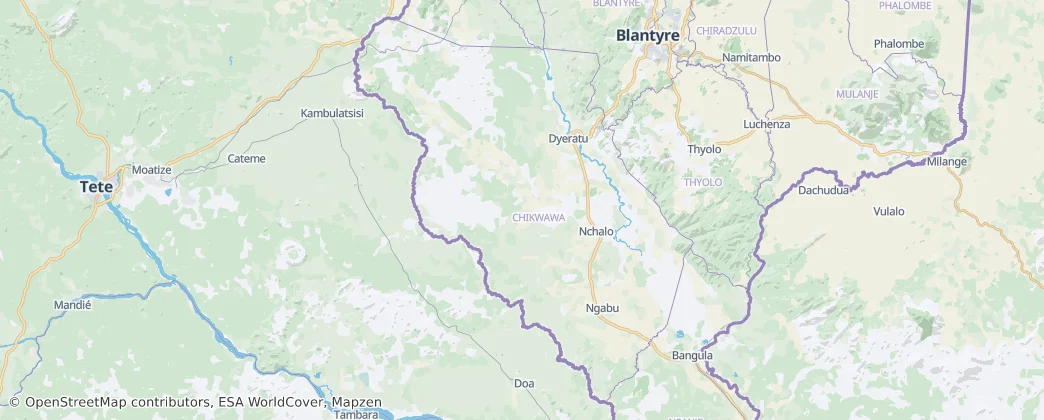 Chikwawa — Map