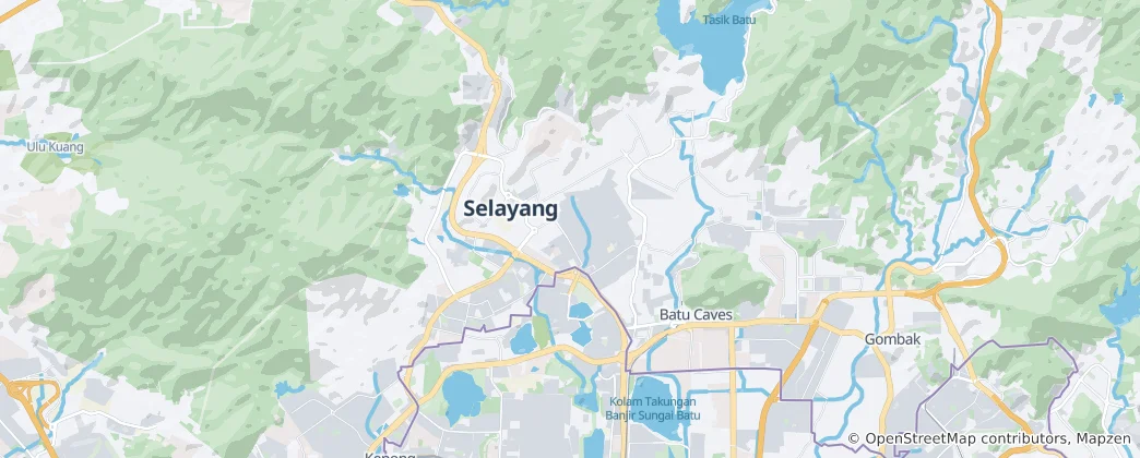 Mappa di BANDAR SELAYANG