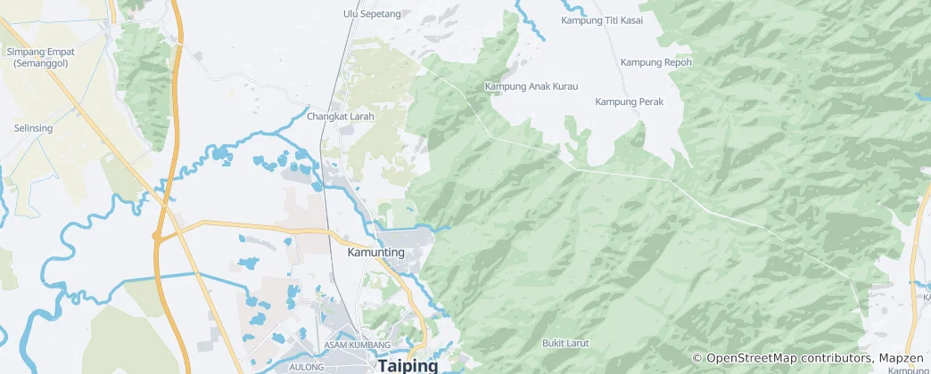 Map of MUKIM KAMUNTING