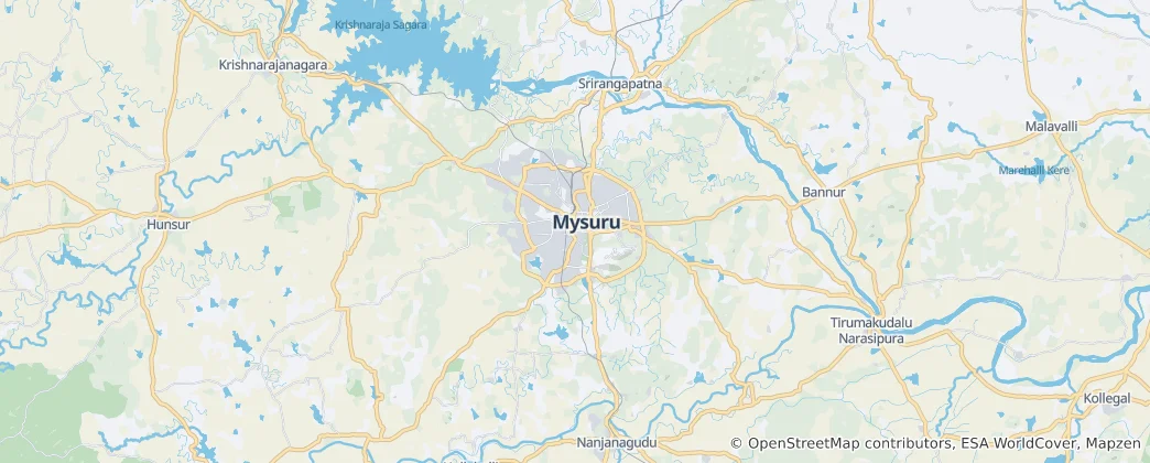Mysuru 地图