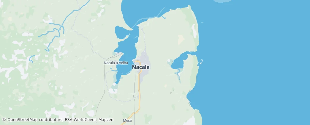 Nacala – Mapa