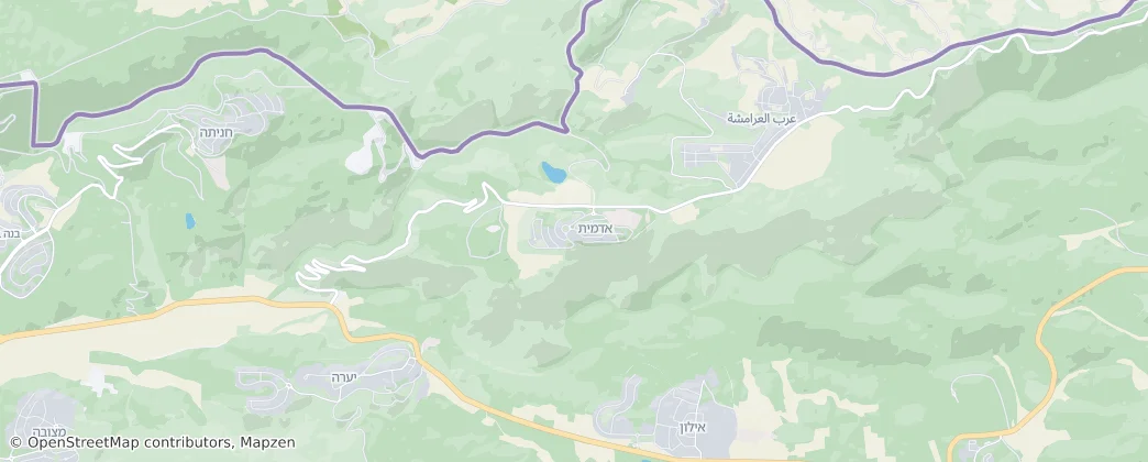 Nahal Betzet Nature Reserve — 地图