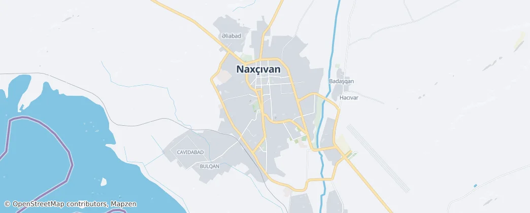Nakhchivan — Map