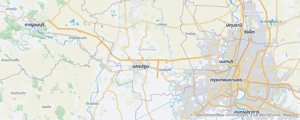 Térkép: Nakhon Pathom