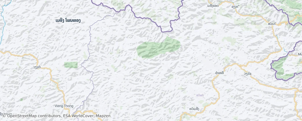 Nam Et-Phou Louey National Biodiversity Conservation Area — Map