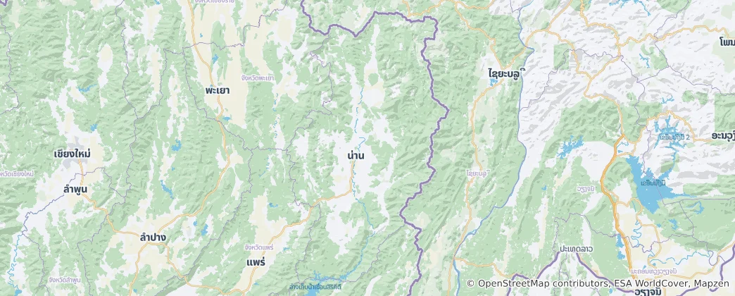 Mapa de Nan