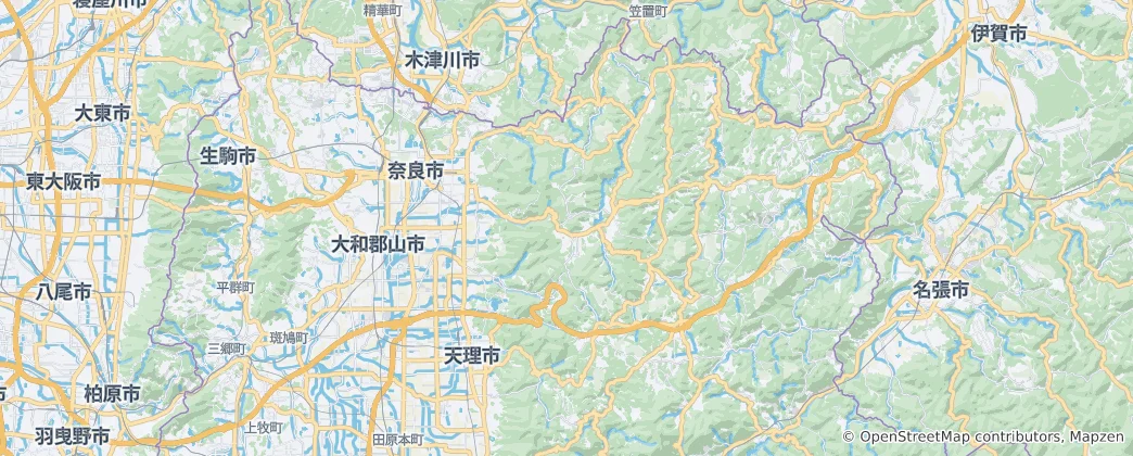 Map of Nara