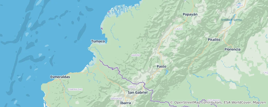 Carte de Nariño