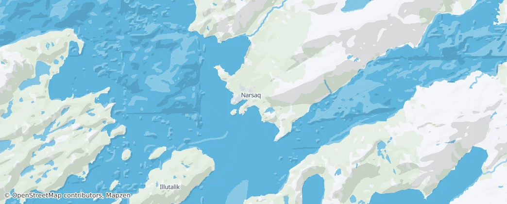 Narsaq Sund — Map