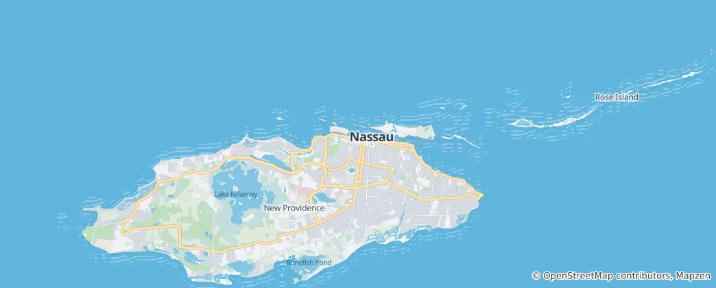Map of New Providence