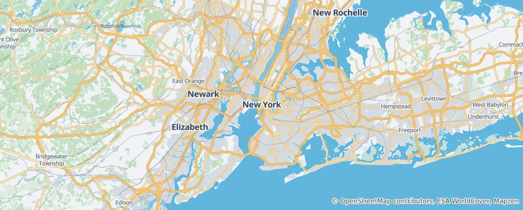 Térkép: New York