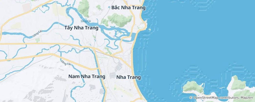 Map of Nha Trang