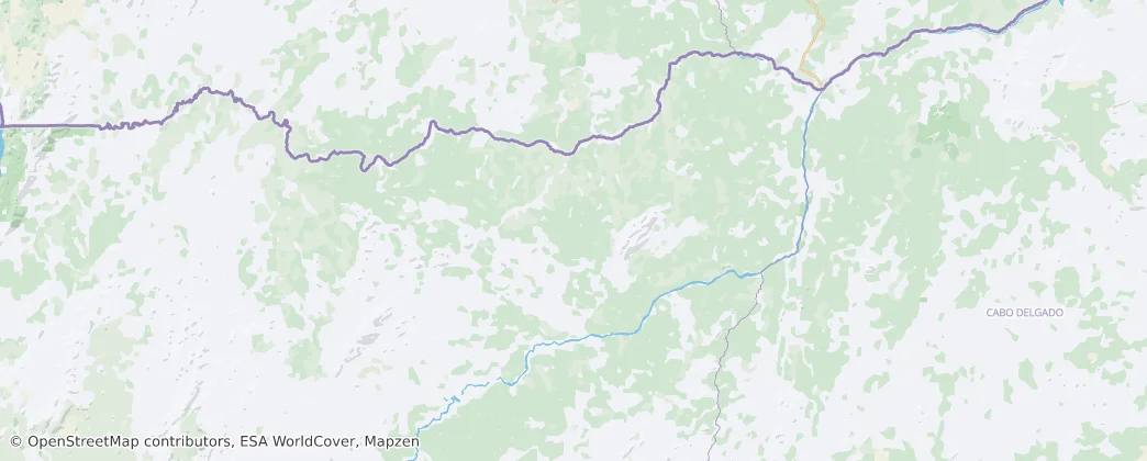 Niassa National Reserve — Map
