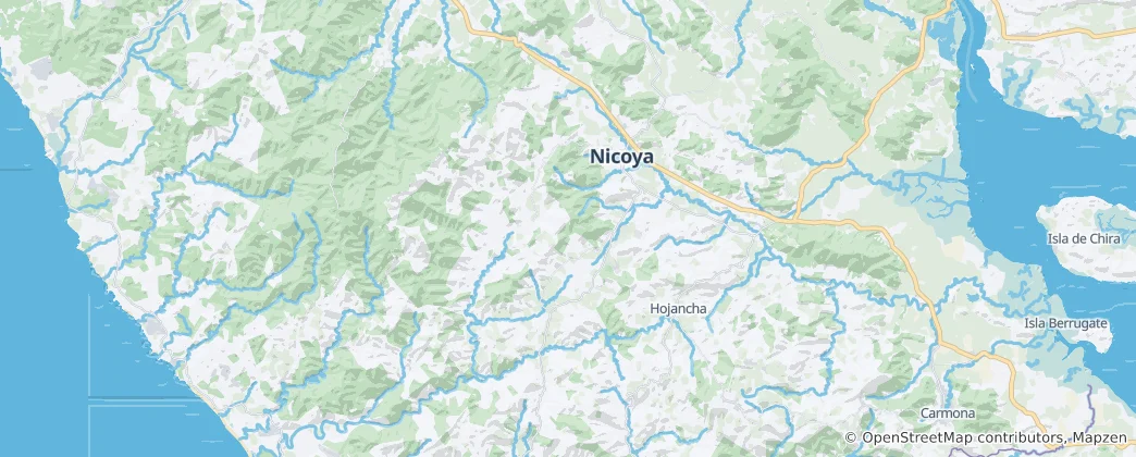 Carte de Nicoya