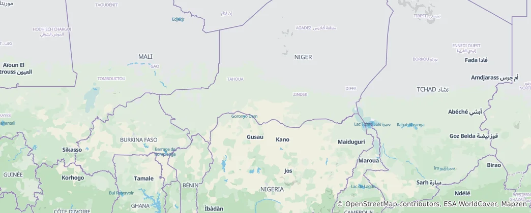 Map of Niger