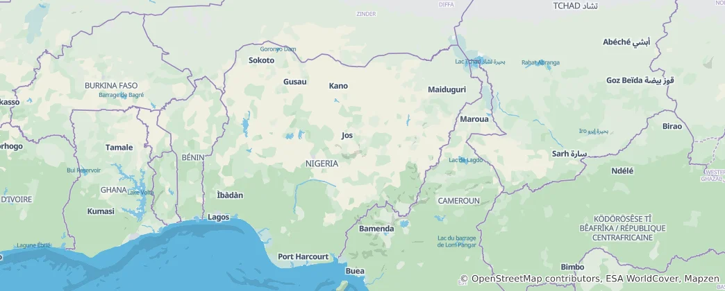 Map of Nigeria