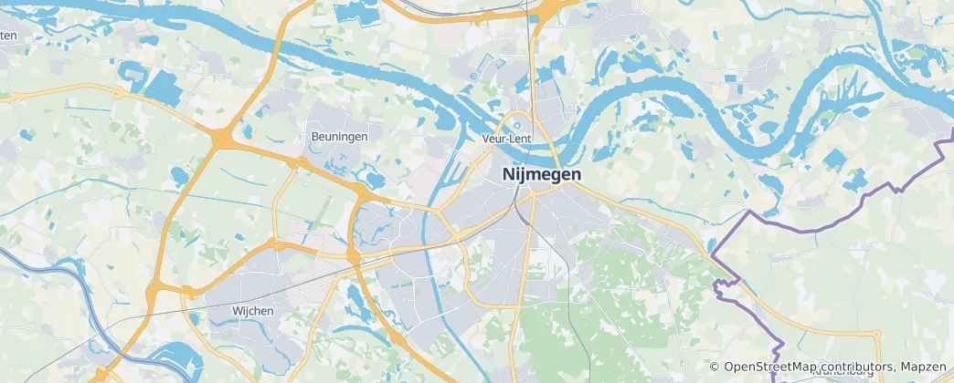 Mapa De Nimega