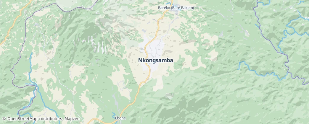 Nkongsamba — Mappa