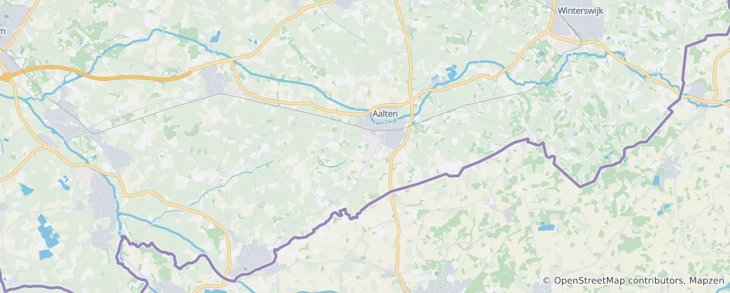 Mappa di Aalten
