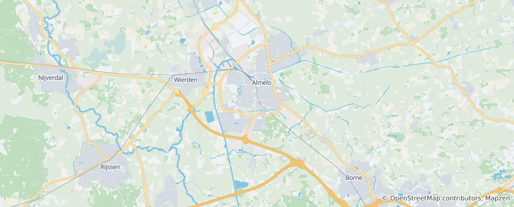 Carte de Stad Almelo