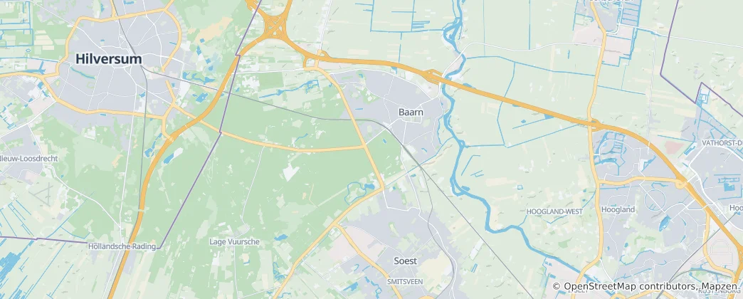 Térkép: Baarn