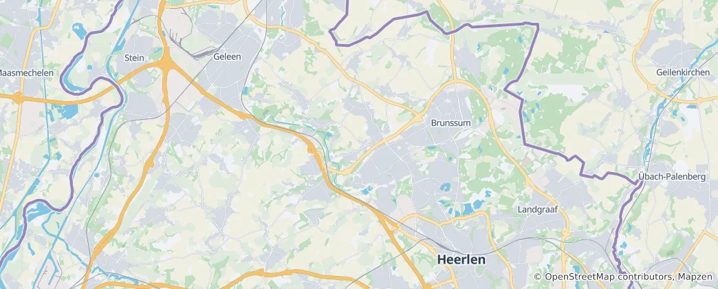 Mappa di Beekdaelen
