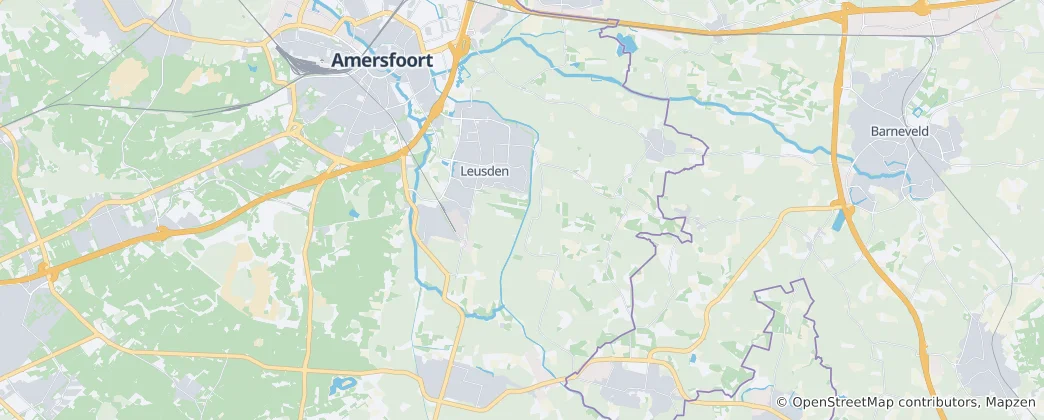 Karte von Leusden
