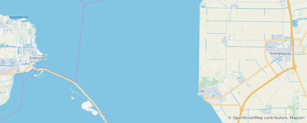 Mappa di Urk