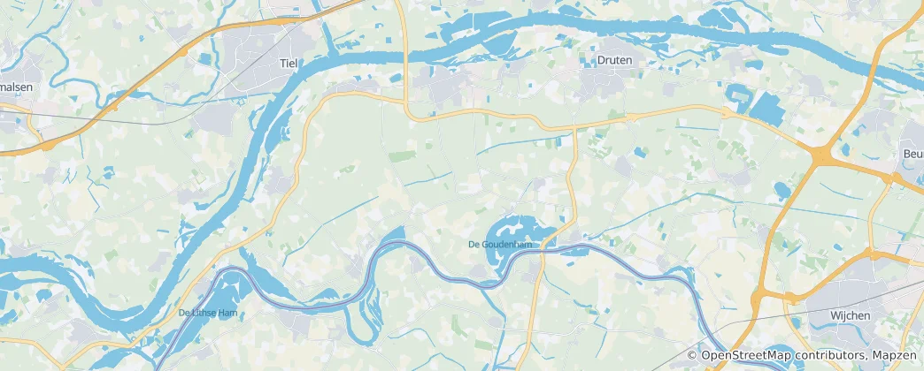West Maas en Waal Haritası