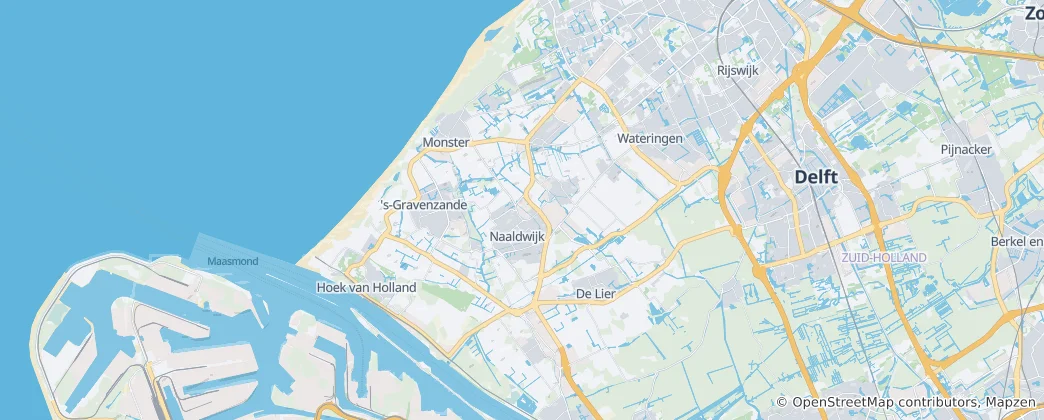 Mappa di Westland