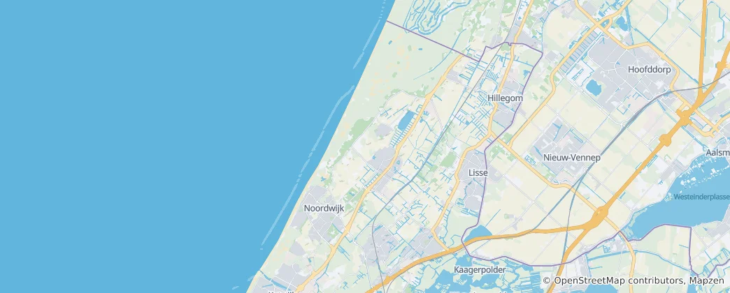 Mappa di Noordwijk