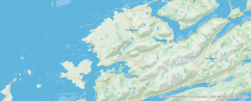 Map of Fræna nor