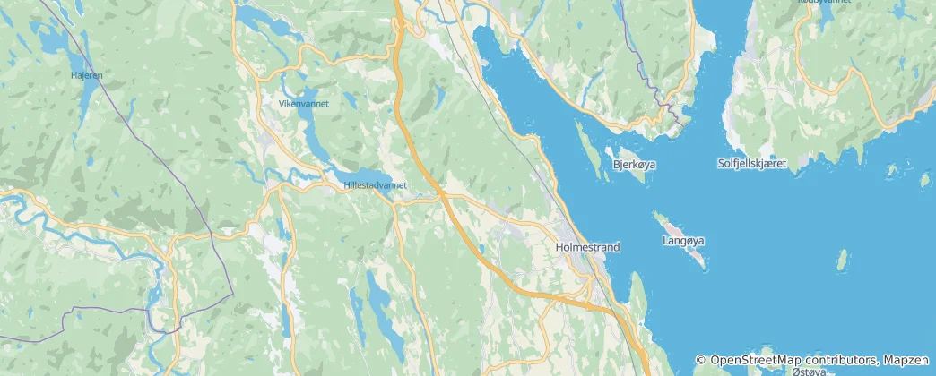 Holmestrand nor Haritası