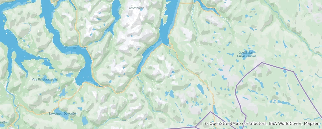Storfjord Haritası