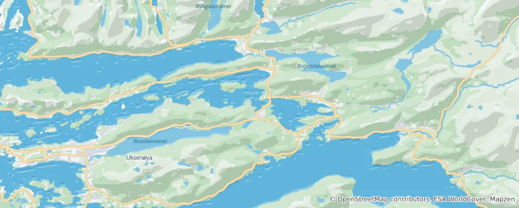 Mapa De Skodje nor