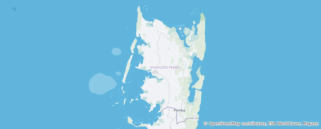 Map of North Pemba Region