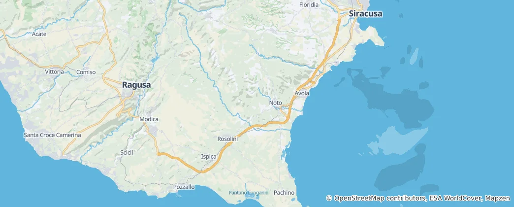 Mapa de Noto