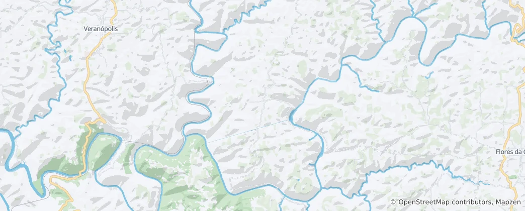 Map of Nova Roma do Sul