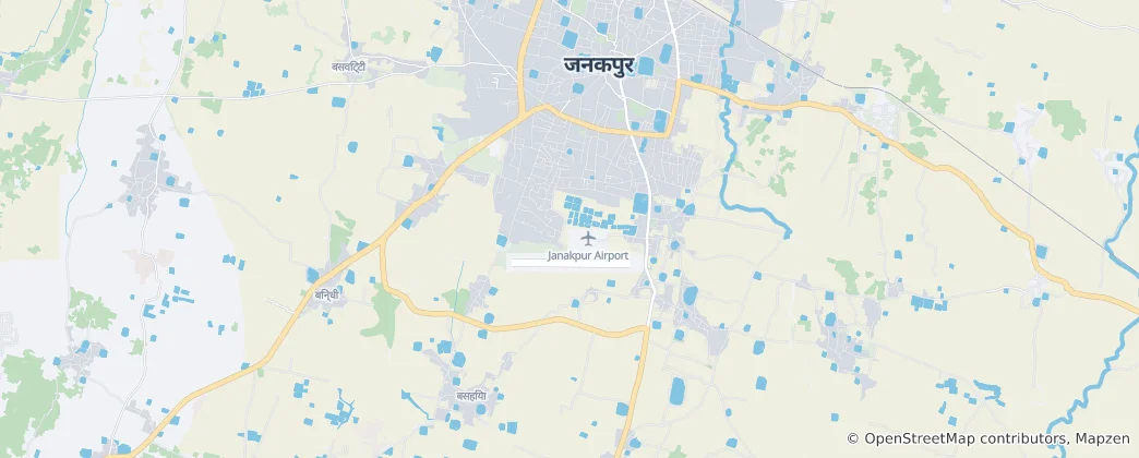 Map of Janakpurdham