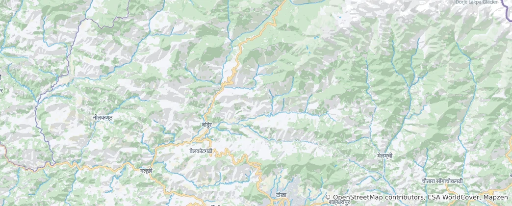 Karte von Nuwakot
