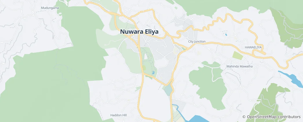 Map of Nuwara Eliya Central