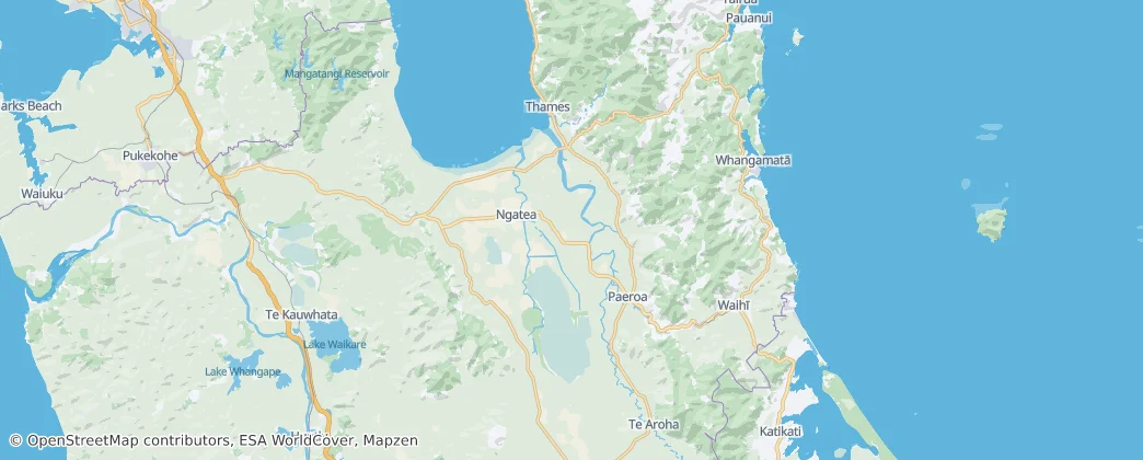 Carte de Hauraki District Council