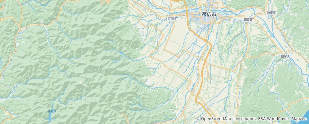 Карта Обихиро