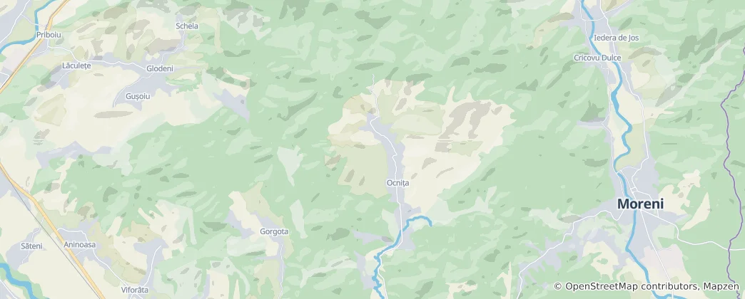 Mappa di Ocnița