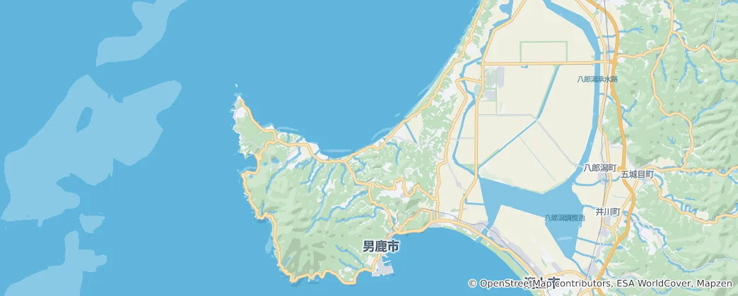 오가시 지도